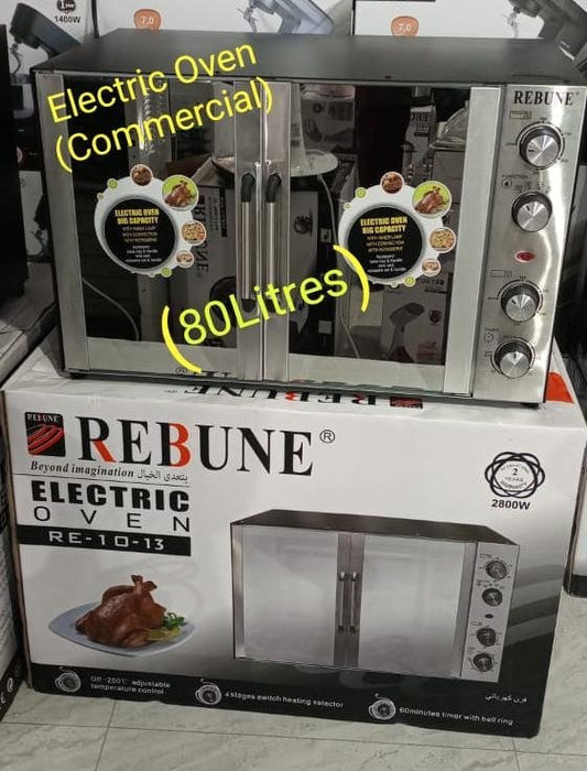 Rebune 80L oven  French door commercial oven