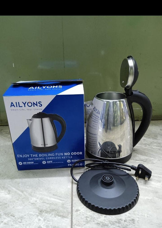 Ailyons 1.8ltrs stainless steel kettle