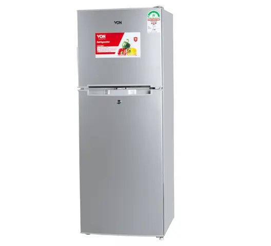 volmart 138litres double door refrigerator