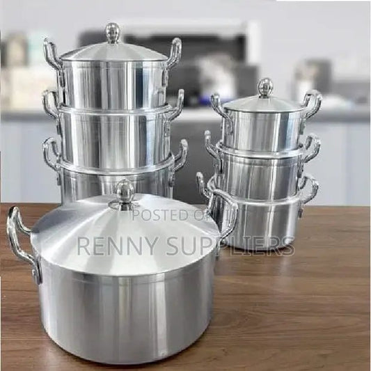 Tornado tc 14- pcs stainless steel cooking pot set