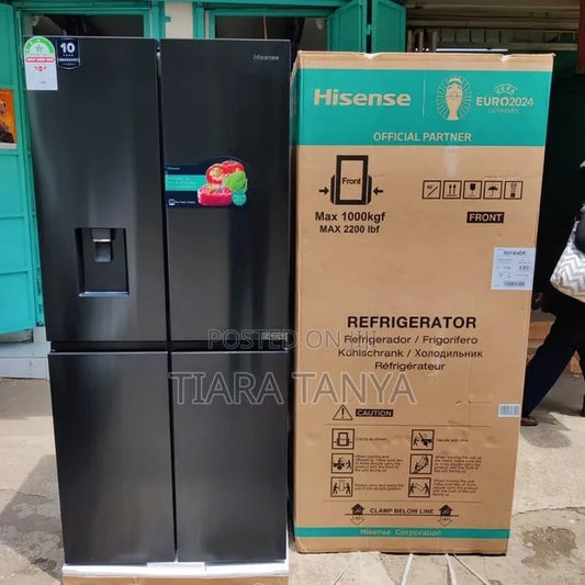 hisense 454 litres side by side refrigerator REF 454DR