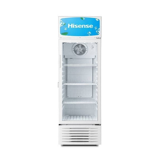 Showcase 282litres glass door with lock and key