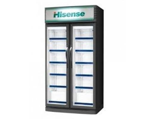 Showcase 758 litres glass door with lock and key
