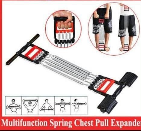 Chest pull with Tummy Trimmer
