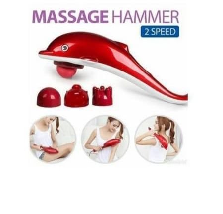 Dolphin Red Massager
